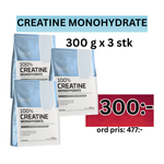 Load image into Gallery viewer, 100% Creatine Monohydrate 300 g x 3 stk