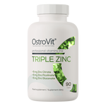 Load image into Gallery viewer, Triple Zinc 90 capsules Dietary supplement containing 3 different forms of zinc
