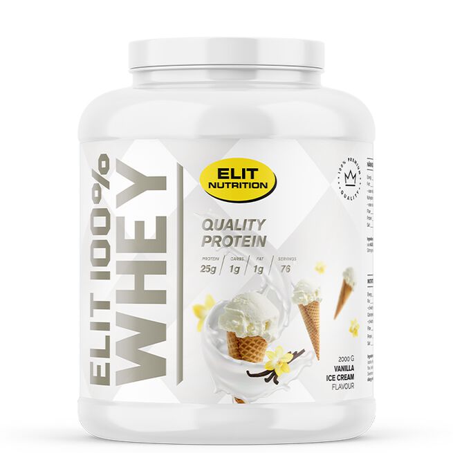 ELIT 100% Whey Whey Protein 2000g Strawberry Fruit