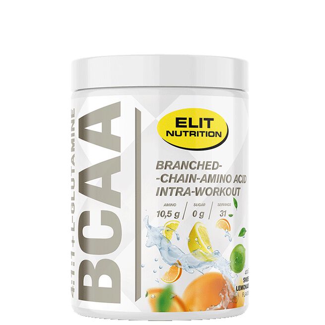 ELIT BCAA 4:1:1 + L-glutamine, 400 g Ice Tea