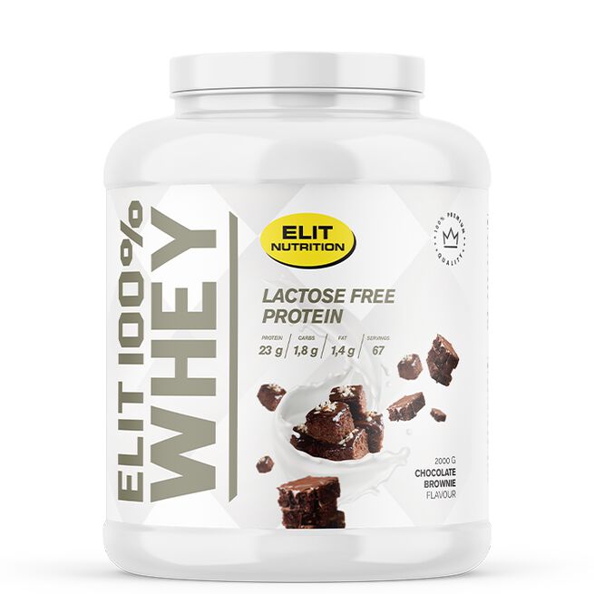 ELIT 100% Whey Lactose-free, 2000g Vanilla Ice Cream