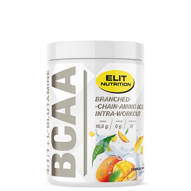 ELIT BCAA 4:1:1 + L-glutamine, 400 g Ice Tea