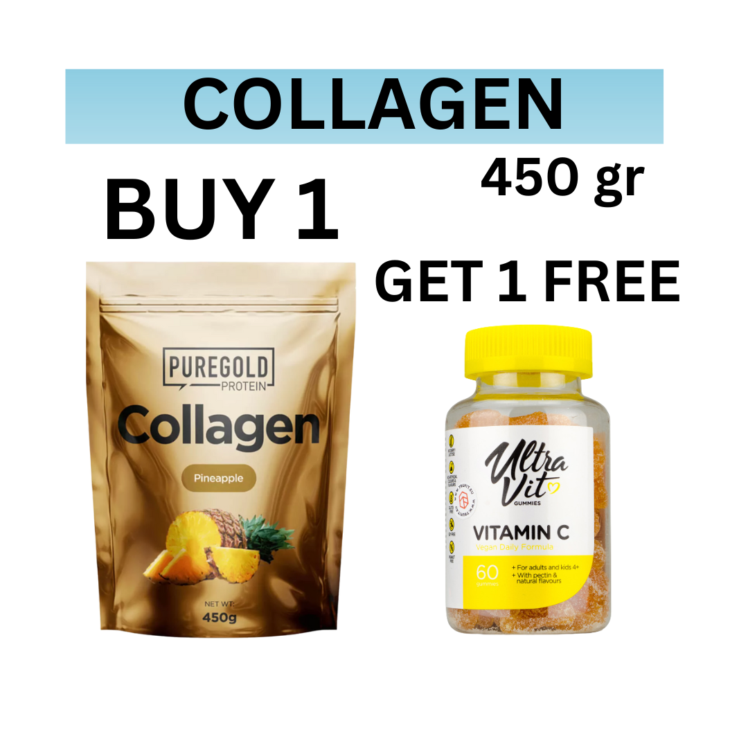 Collagen 450g PureGold + FREE VITAMIN C gummies