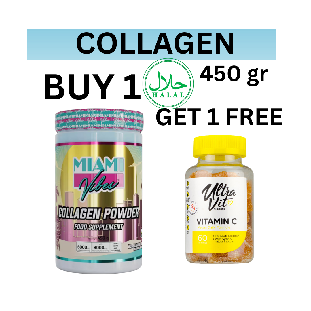 COLLAGEN POWDER 450g  (HALAL)  MIAMI VIBES