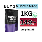 Load image into Gallery viewer, Muscle Mass 1000 g BioTech USA