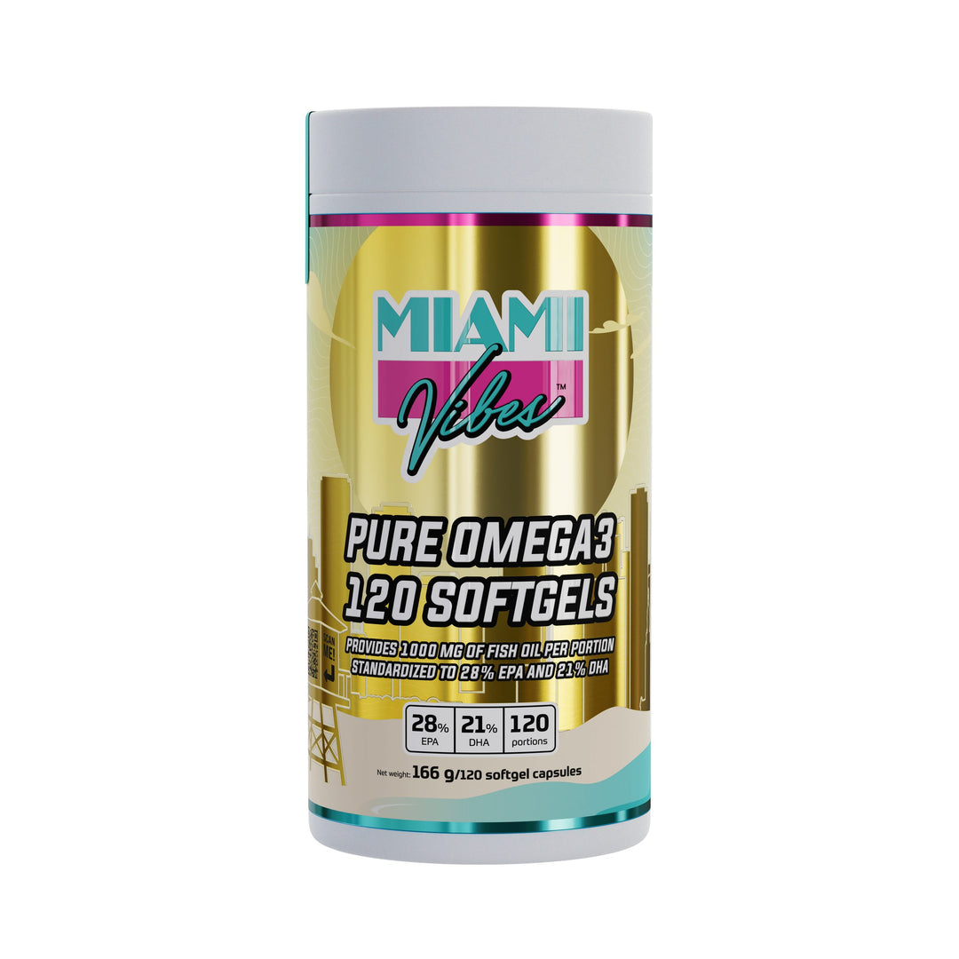 MIAMI VIBES PURE OMEGA3 120 Softgels