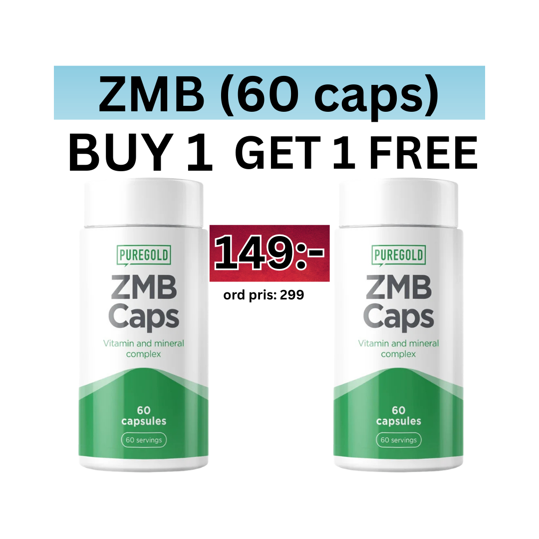 ZMB Supplement, 60 Cap BUY 1 GET 1 FREE   Pure Gold Nutrition