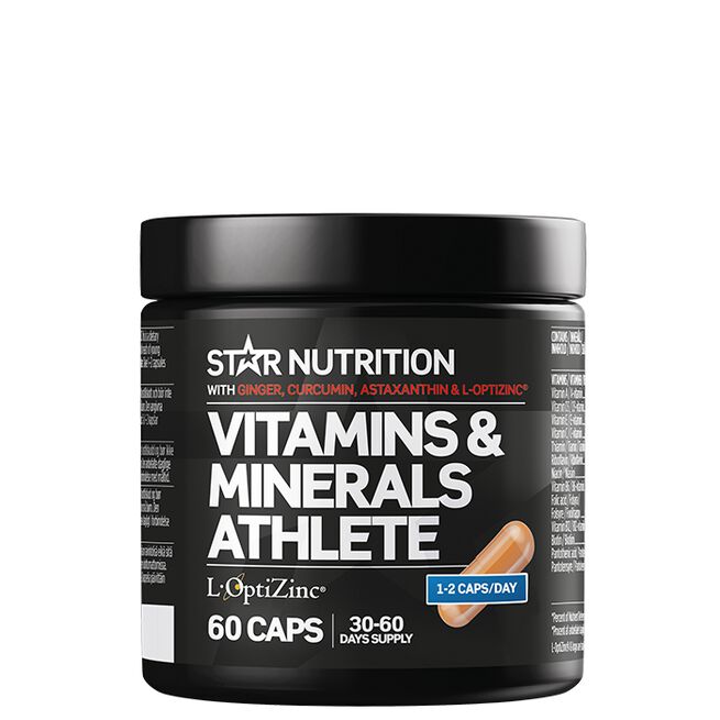 Ultimate Vitamins & Minerals Athlete, 60 caps