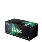 Load image into Gallery viewer, 21 x Savage PWO Shot, 60ml Sour Apple
