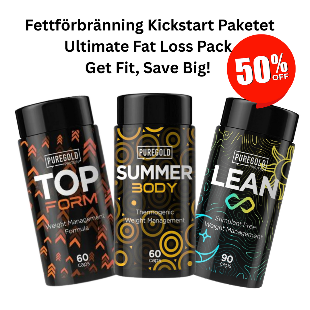 Fettförbränning Kickstart Paketet 🔥 Ultimate Fat Loss Pack – Get Fit, Save Big! 🔥