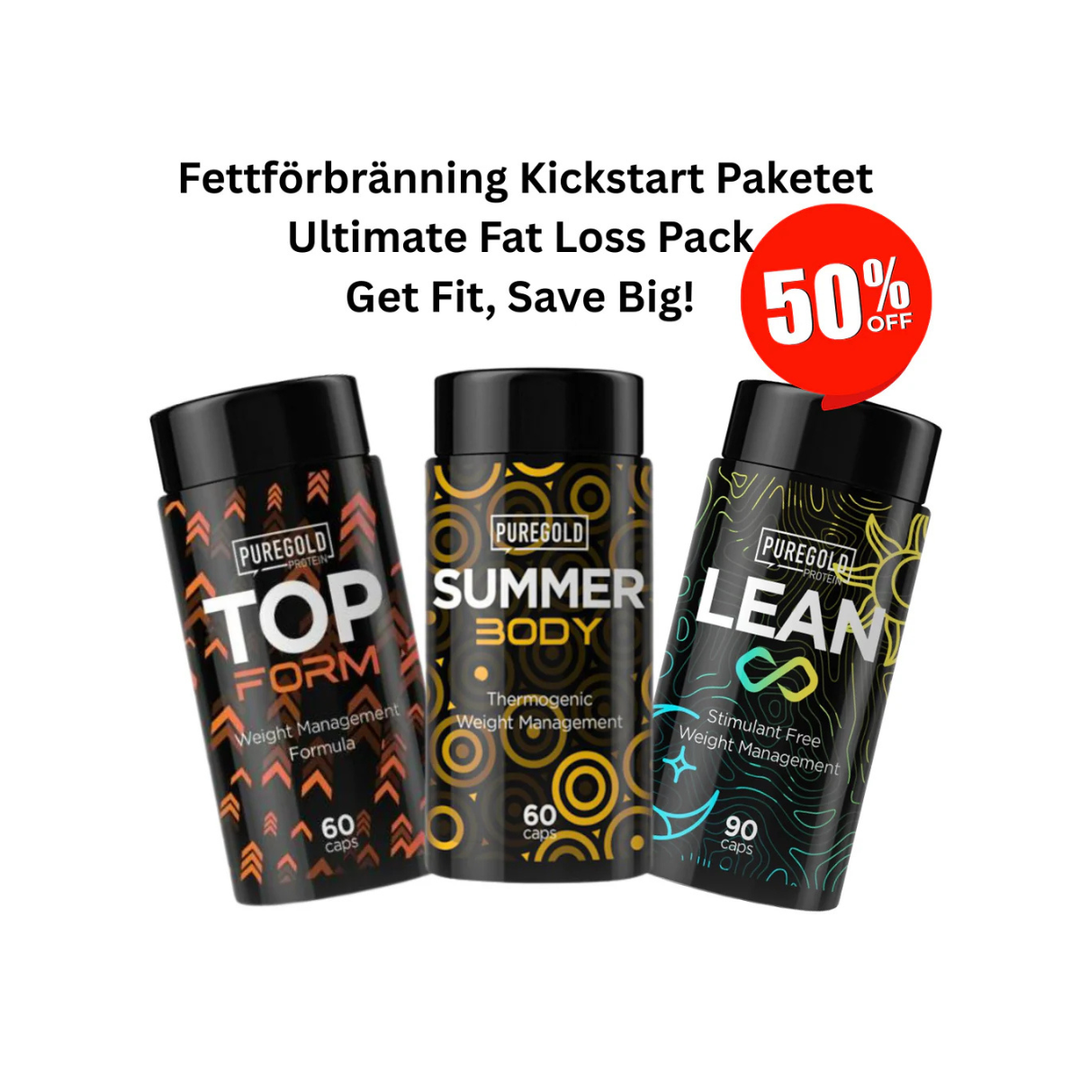 Fettförbränning Kickstart Paketet 50% DISCOUNT🔥 Ultimate Fat Loss Pack – Get Fit, Save Big! 🔥