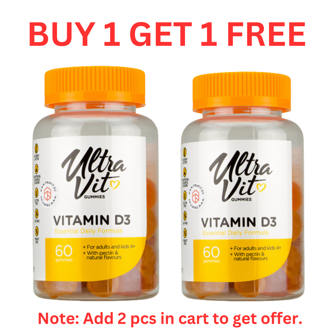 Gummies Vitamin D3 - Buy 1 get 1 free