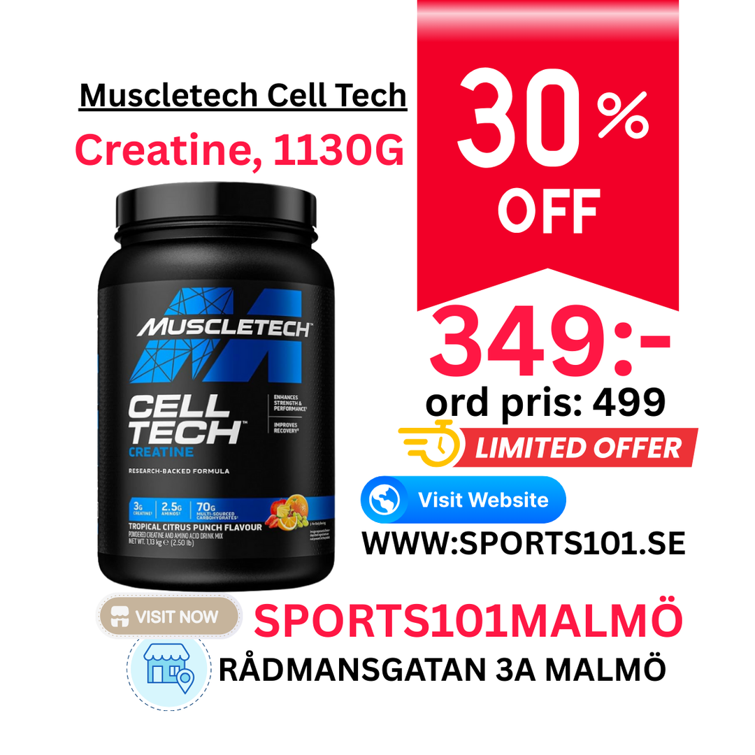 CELL TECH CREATINE, 1130g MUSCLETECH 30% OFF