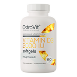 Load image into Gallery viewer, Vitamin D3 2000 IU 60 cap x 2STK