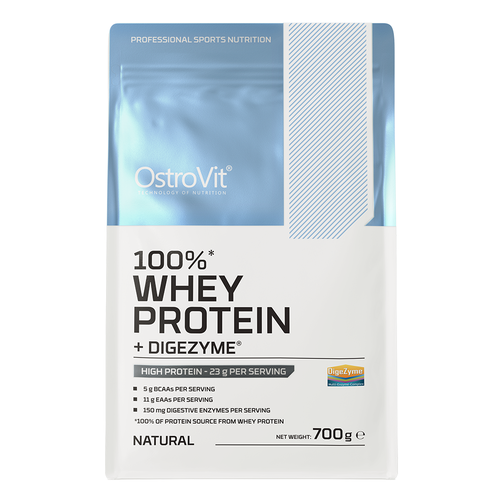 Whey 100% Protein Natural + Digezyme  700g