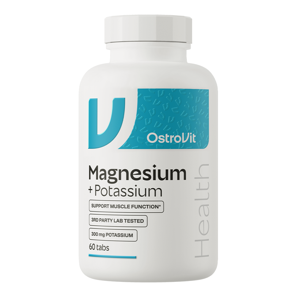 Magnesium + Potassium + vitamin B6 / 60 tablets