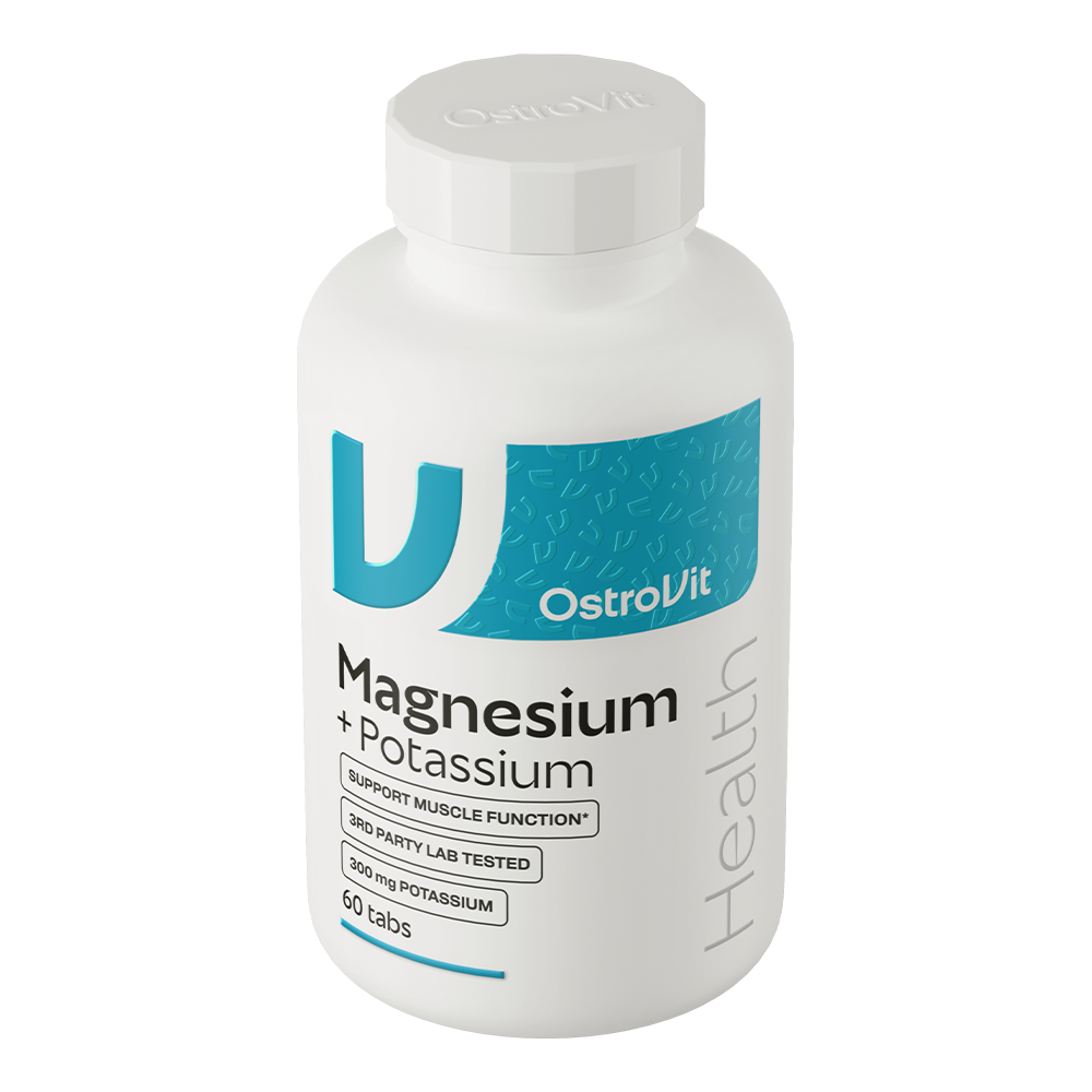 Magnesium + Potassium + vitamin B6 / 60 tablets