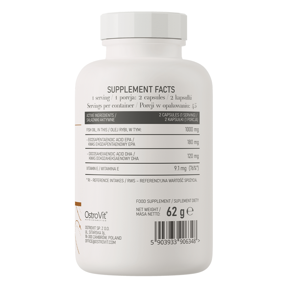 Omega 3 Easy to Swallow 90 capsules