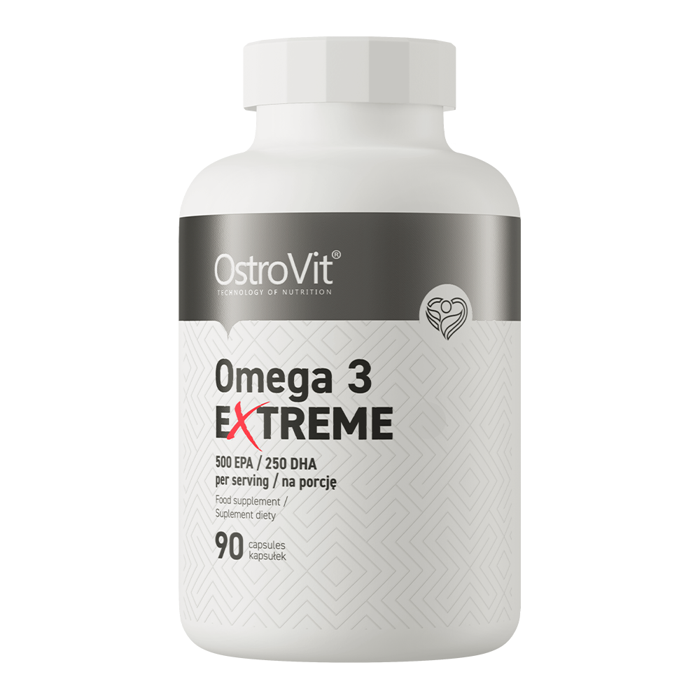 Omega 3 Extreme 90 capsules 1000 mg of fish oil in one caps- of EPA 500 mg - of DHA 250 mg