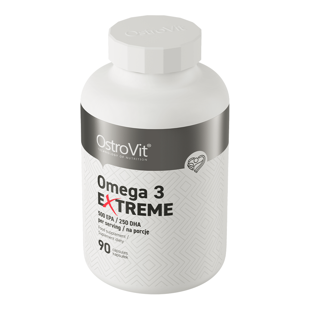 Omega 3 Extreme 90 capsules 1000 mg of fish oil in one caps- of EPA 500 mg - of DHA 250 mg