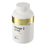 Load image into Gallery viewer, Omega 3 Ultra 90 capsules with EPA and DHA acids, also containing vitamin E
