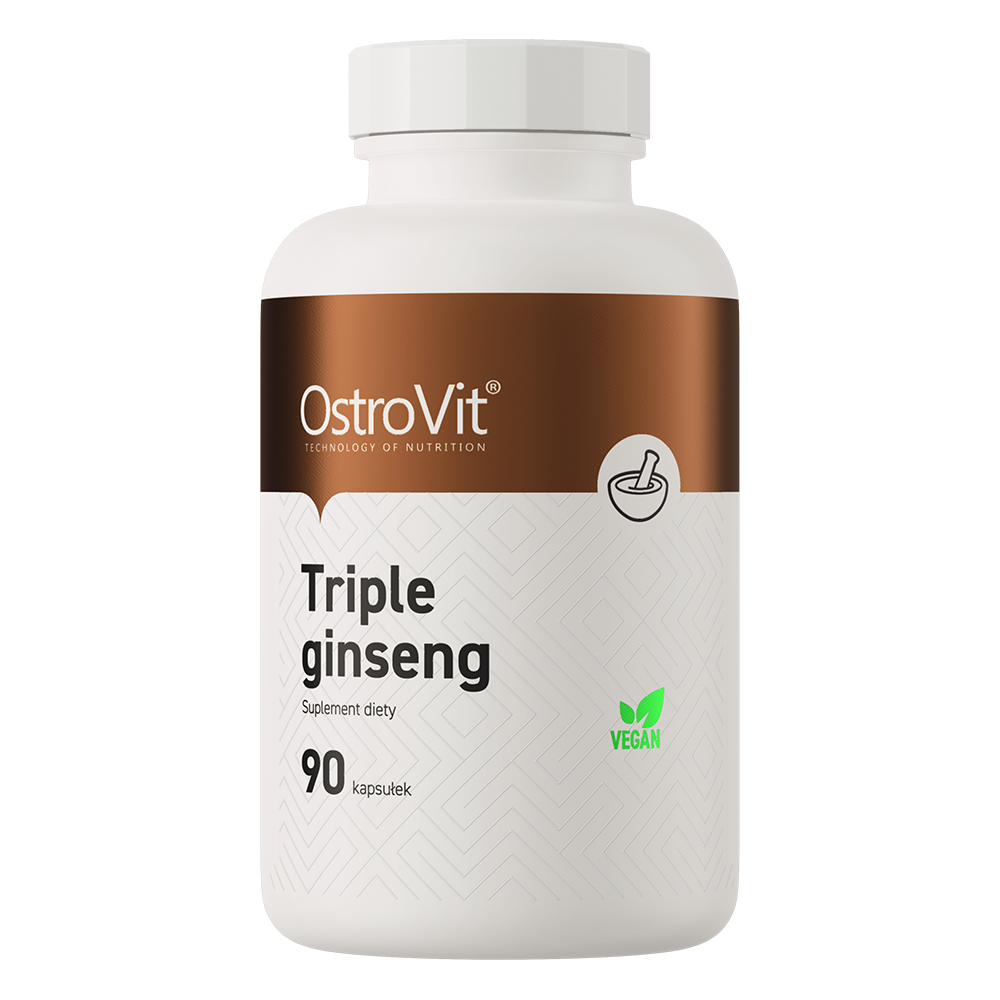 Triple Ginseng VEGE 90 Kapslar