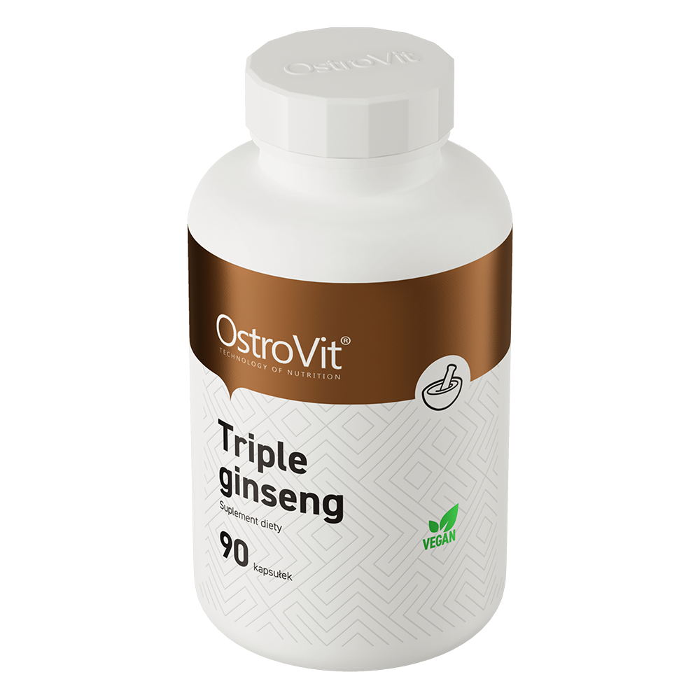Triple Ginseng VEGE 90 Kapslar