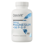 Load image into Gallery viewer, Triple Magnesium + B6 P-5-P 90 capsules  / Dietary supplement containing 3 different forms of magnesium and vitamin B6