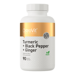 Load image into Gallery viewer, Turmeric + Black Pepper + Ginger 90 Tabletter