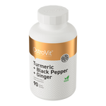 Load image into Gallery viewer, Turmeric + Black Pepper + Ginger 90 Tabletter