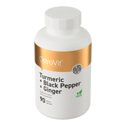 Turmeric + Black Pepper + Ginger 90 Tabletter