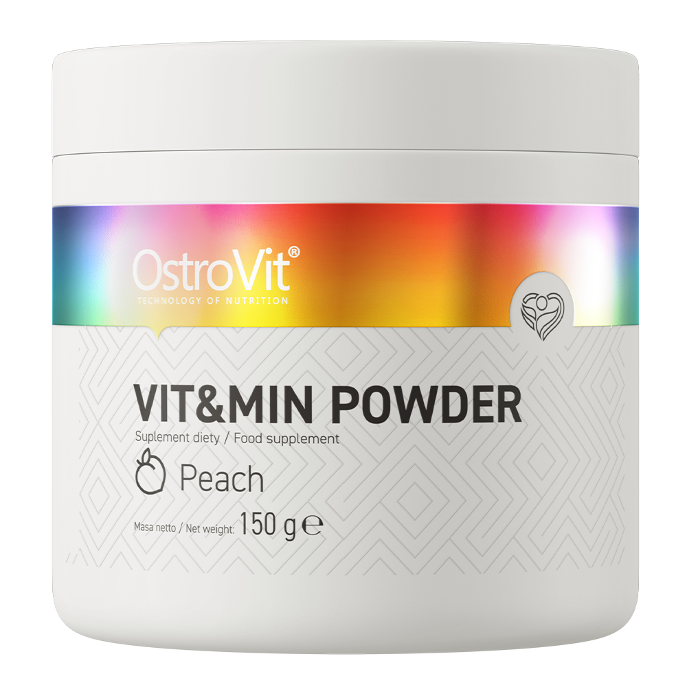 VIT&MIN Powder 150 g peach Comprehensive set of vitamins and minerals in the powder form