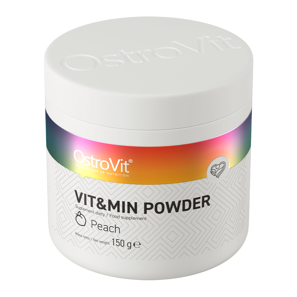 VIT&MIN Powder 150 g peach Comprehensive set of vitamins and minerals in the powder form