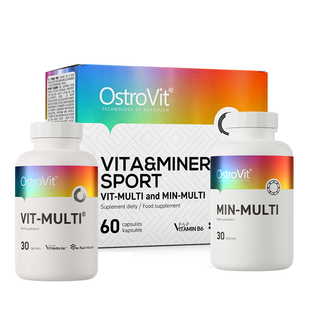 VITAMINS & MINERALS Sport 60 Sport 60 Kapslar