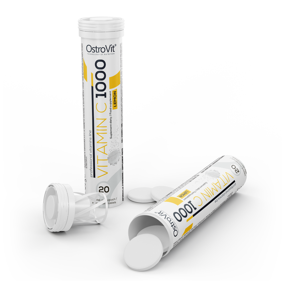 Vitamin C 1000 mg 20 effervescent tablets