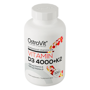 Vitamin D3 4000 + K2 100 Tabletter