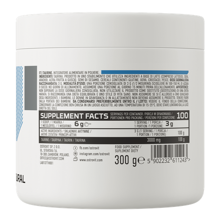 Taurine 300 g natural