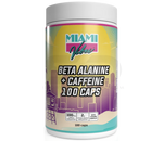 Load image into Gallery viewer, MIAMI VIBES BETA ALANINE + CAFFEIN 100caps
