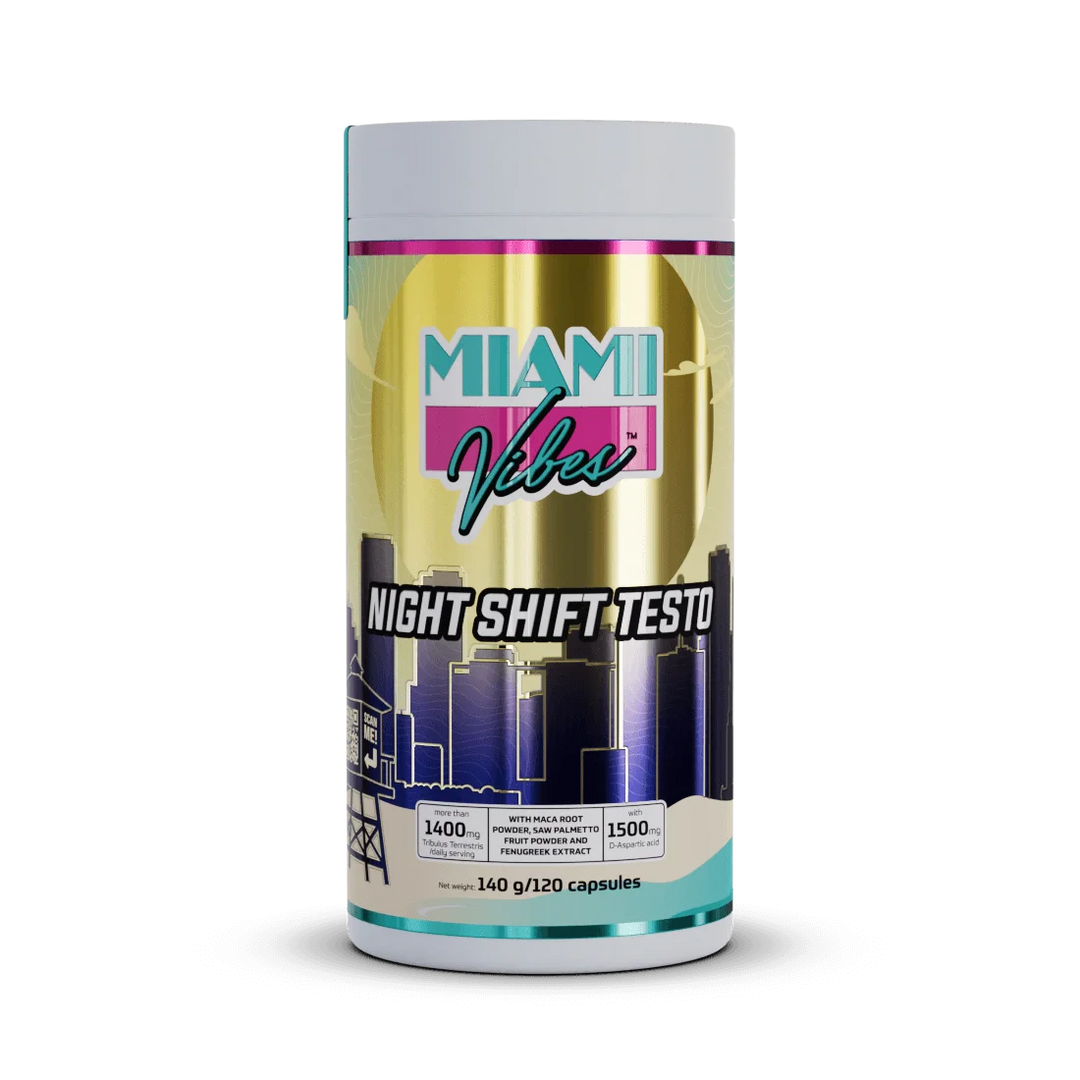 MIAMI VIBES NIGHTSHIFT TESTO 120caps